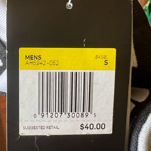 NWT Nike Men’s Grey and Black Double Pocket Stretchy Polyester Baseball Pants S - Picture 8 of 8